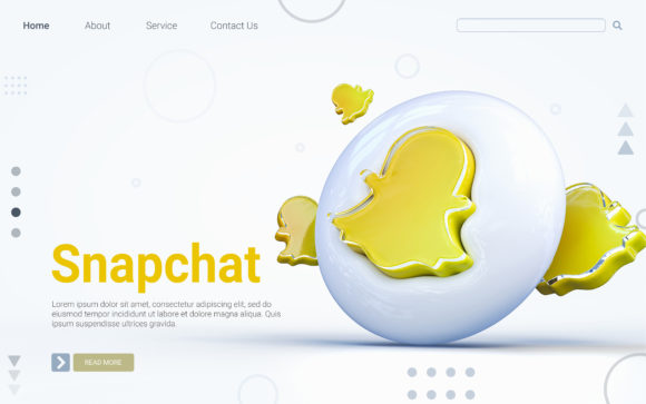 Download Realistic 3d Rendering Snapchat Sign - 3d rendering Collection