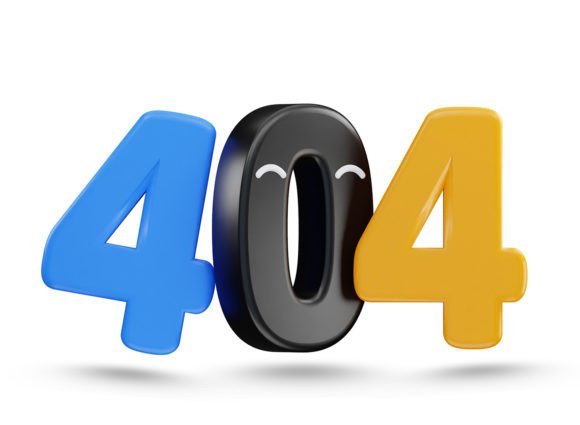 Download 3d Rendering 404 Page Error Icon - 3d rendering Collection